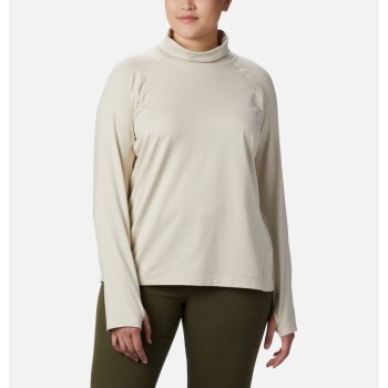 Columbia Ženske Majice S Kapuljačom - Bryce Canyon II Turtleneck Plus Size Krem | DUAE-95710